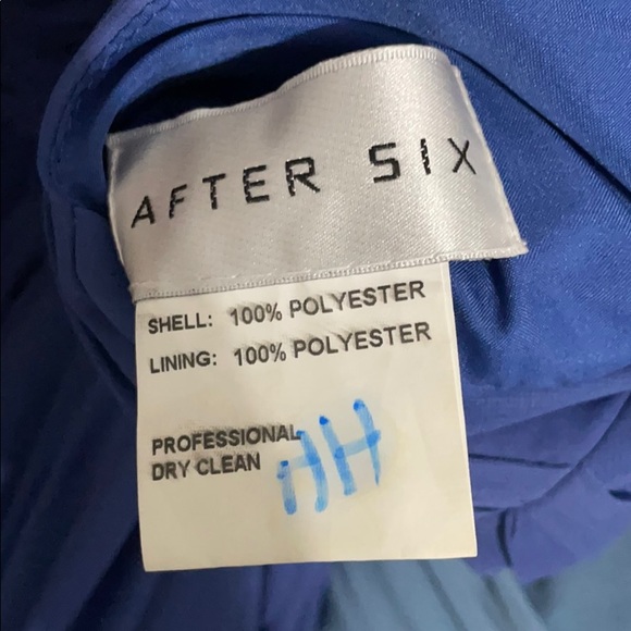 Blue Bridesmaid Dress - Picture 9 of 9